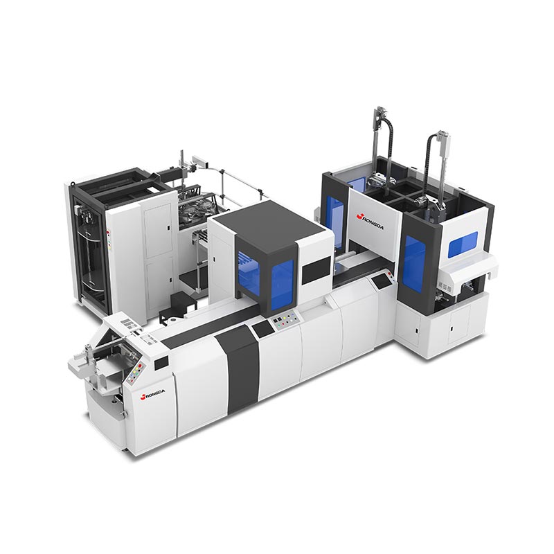 Automatic Double Station Rigid Box Making Machine