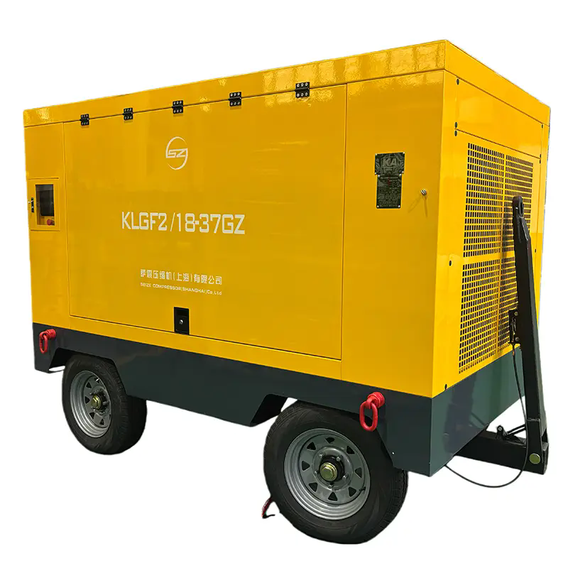 Diesel Engine Portable Air Compressor