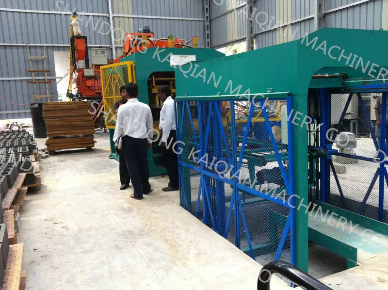 Kaidong Qt6-15 Environmental Hydraulic Automatic Solid Cinder Fly Ash Sand Cement Concrete Paver Interlocking Building Hollow Block Brick Making Machine Manufac