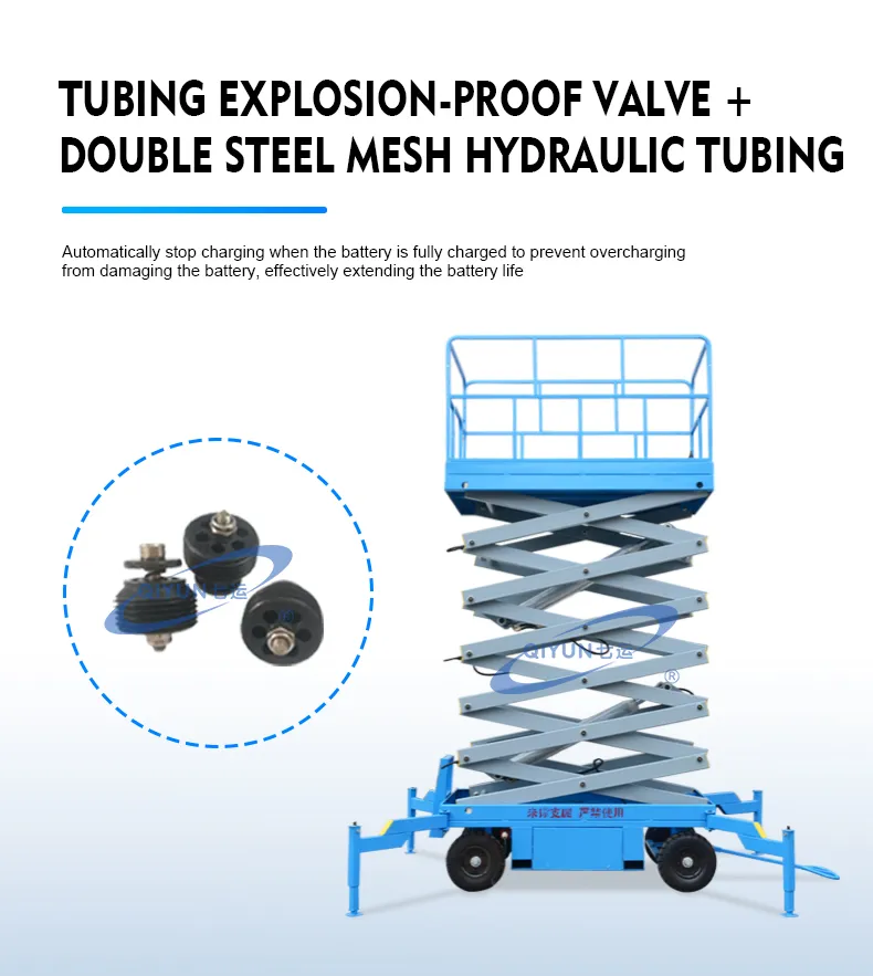 Kinglift CE ISO Certification AC/DC Drive Hydraulic Scissor Lift Platform for Aerial Work with ODM/OEM