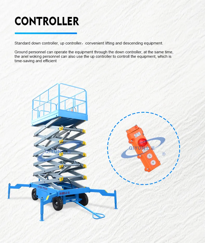Kinglift CE ISO Certification AC/DC Drive Hydraulic Scissor Lift Platform for Aerial Work with ODM/OEM