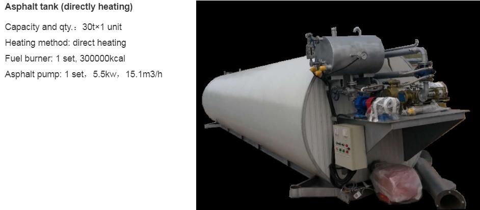 Lb500 Asphalt Mixing Plant AMP Vibrating Screen, Automatic Bitumen Machine