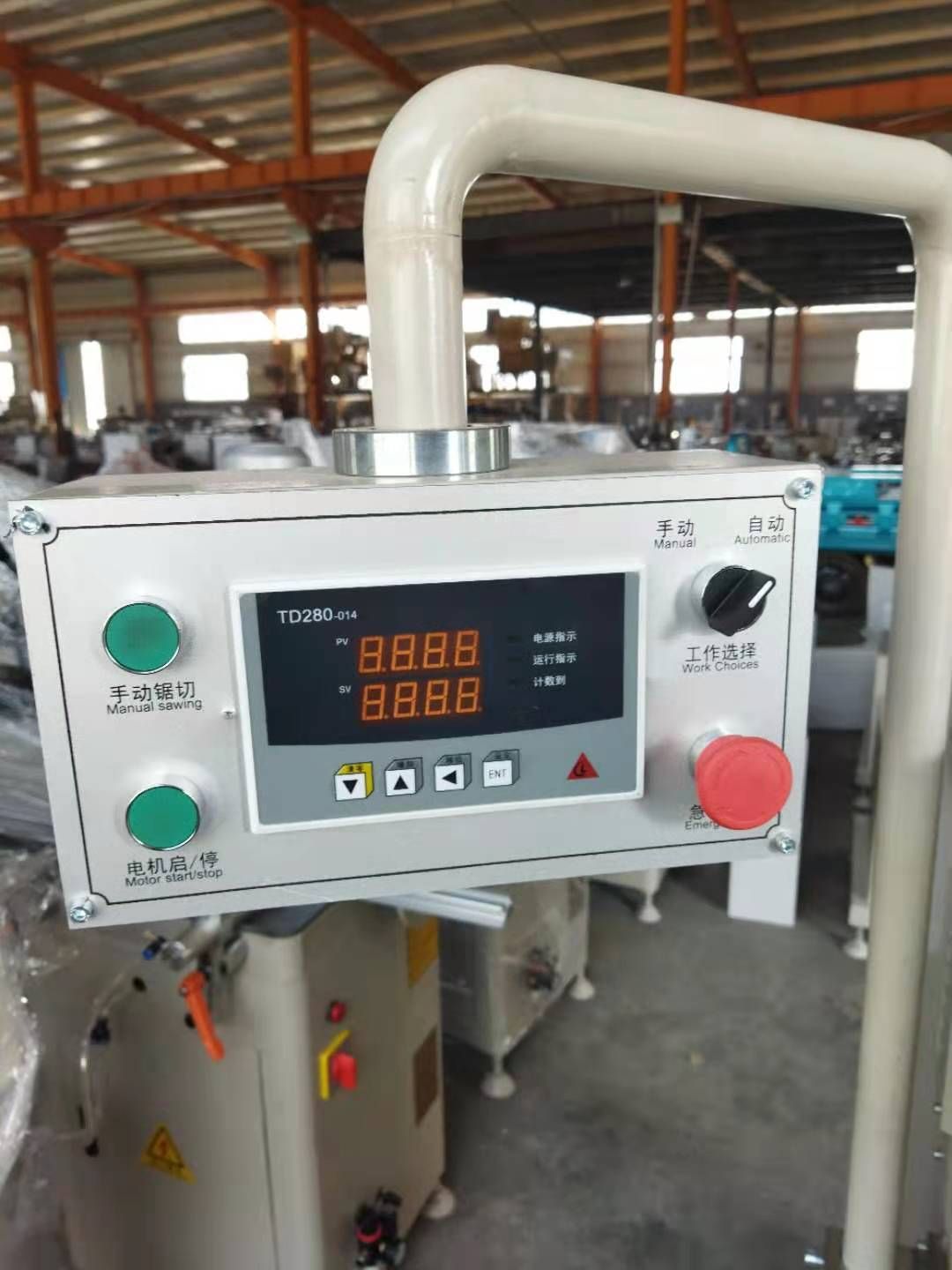 Ljm -CNC-500 Automatic Angle Saw of Aluminum Doors and Windows CNC Machine for Cutting Corner Profiles Continuous Cutter of Corner Profile