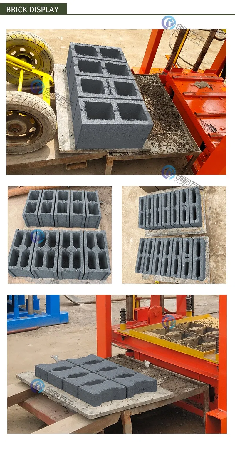 Low Investment Business Qt 4-40 Block Brick Wall Making Machine Hollow Blocks Manufactures
