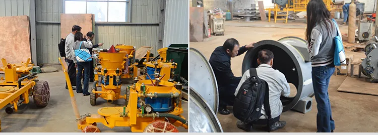 Lz-3e Electric Motor Drive Concrete Spraying Shotcrete Machine