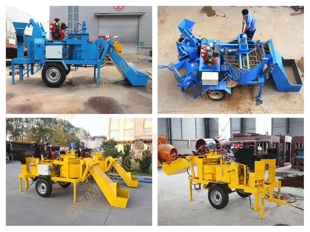 M7mi Manual Clay Bricks Making Machine
