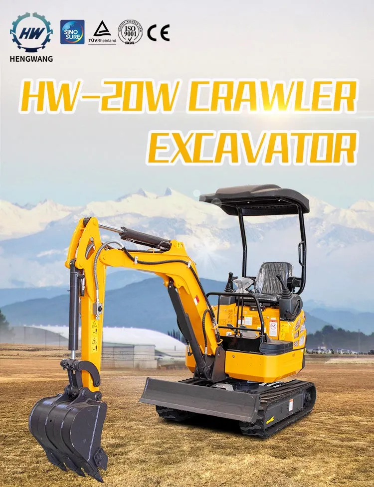 Mini Excavator 2t Diesel Machine Digger