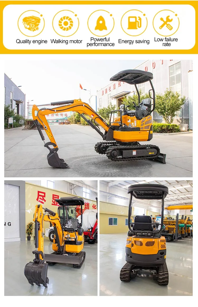 Mini Excavator 2t Diesel Machine Digger