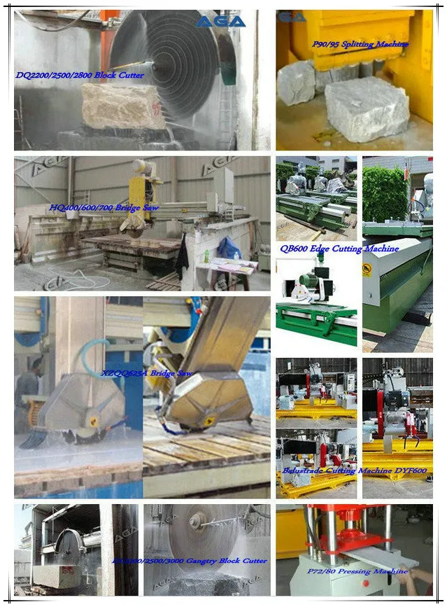 Multi Blade Block Cutter for Granite Marble Dq2200/2500/2800