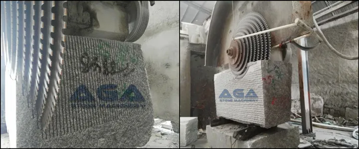 Multi Blade Block Cutter for Granite Marble Dq2200/2500/2800