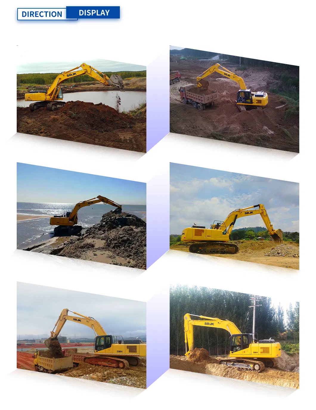New Type Doosan 37 Ton Crawler Excavator with CE ISO Certificate