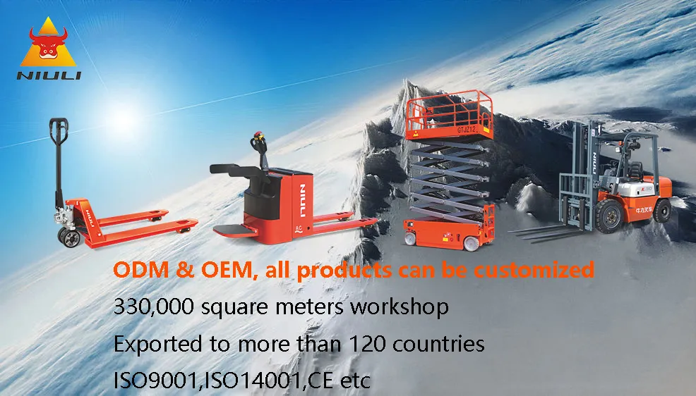 Niuli Aluminum Alloy Platform Aerial Mobile One Man Lifting Table