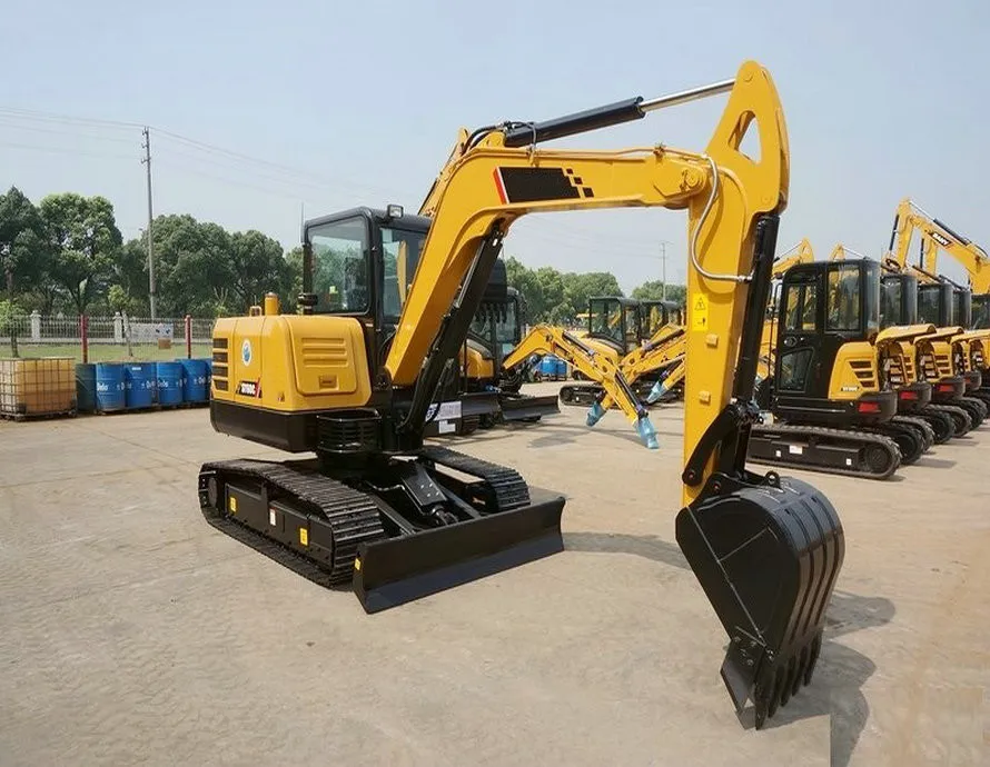 Official Manufacturer 6 Ton Hydraulic Crawler Excavator Sy60c with Yanmar Engine and Rubber Track
