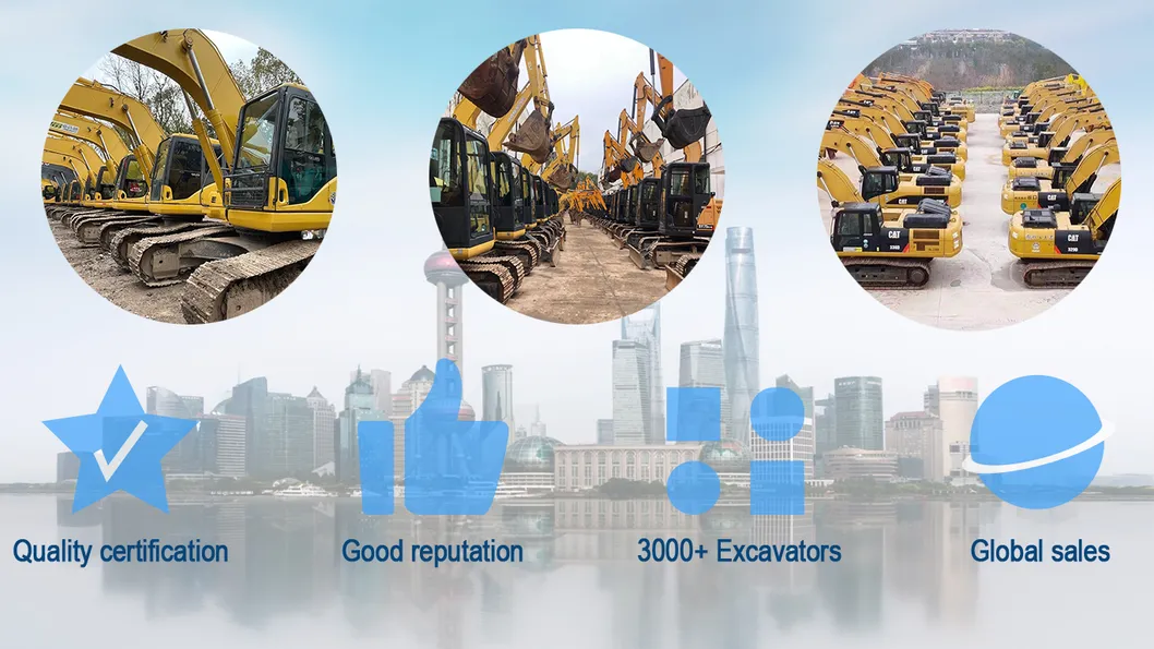 Original High Quality Komatsu/Caterpillar/Kubota 6 Ton Second-Hand Excavator