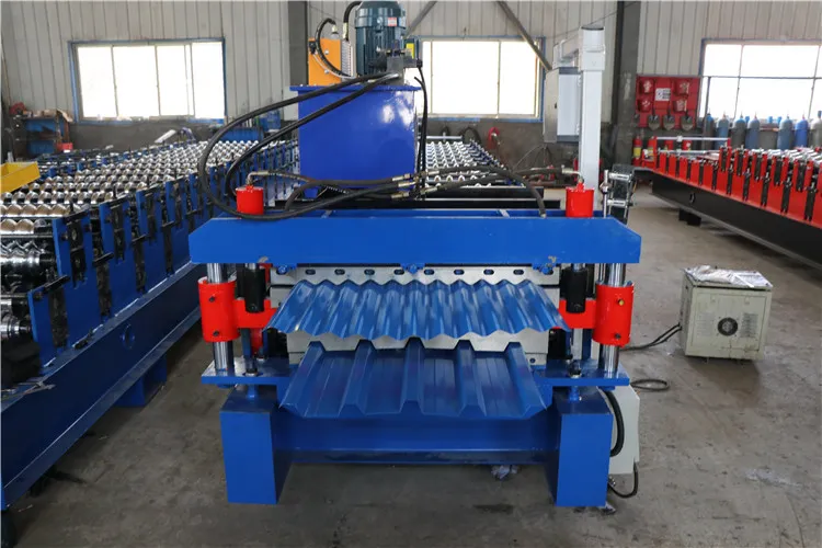 PPGI Roof Sheet Roll Forming Machine