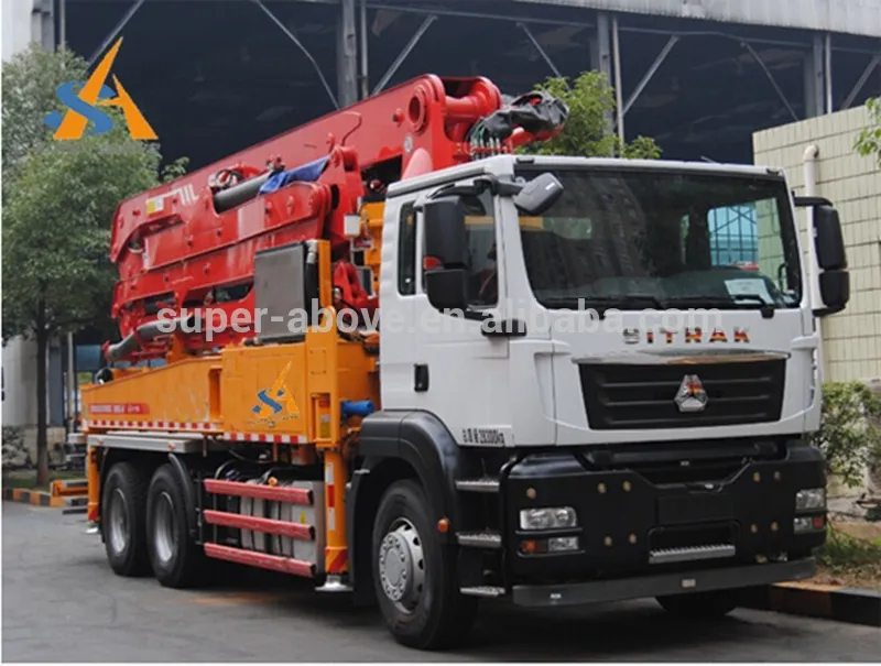 Professional Truck Mounted Concrete Pump