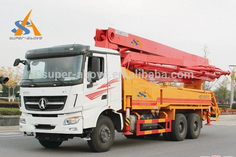 Professional Truck Mounted Concrete Pump