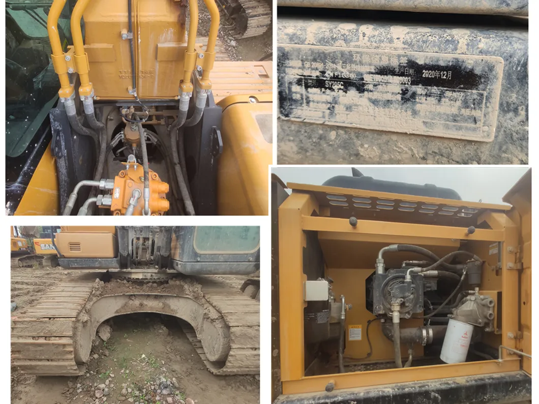 Prospective New Internal Combustion Drive Used Energy Conservation and Environment Protection Sany Second Hand Excavator Sy205c