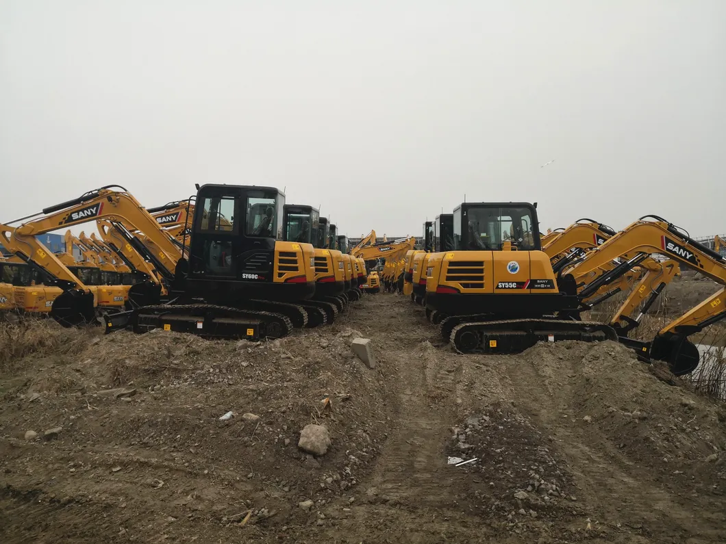 Prospective New Internal Combustion Drive Used Energy Conservation and Environment Protection Sany Second Hand Excavator Sy205c