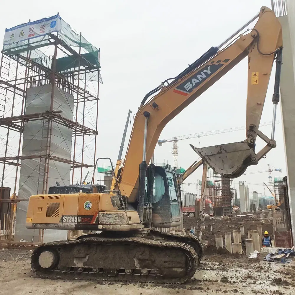 Prospective New Second Hand Multiple Use Medium-Sized Crawler Digging Excavator Machine Sy205 with Strong Structure