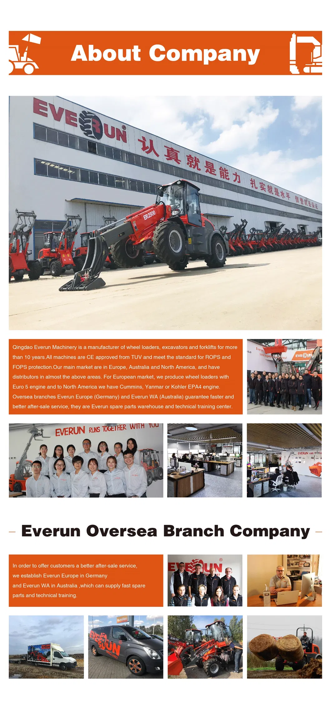 Qingdao Everun New Ere08 Crawler Mini Excavator Machine From China Factory