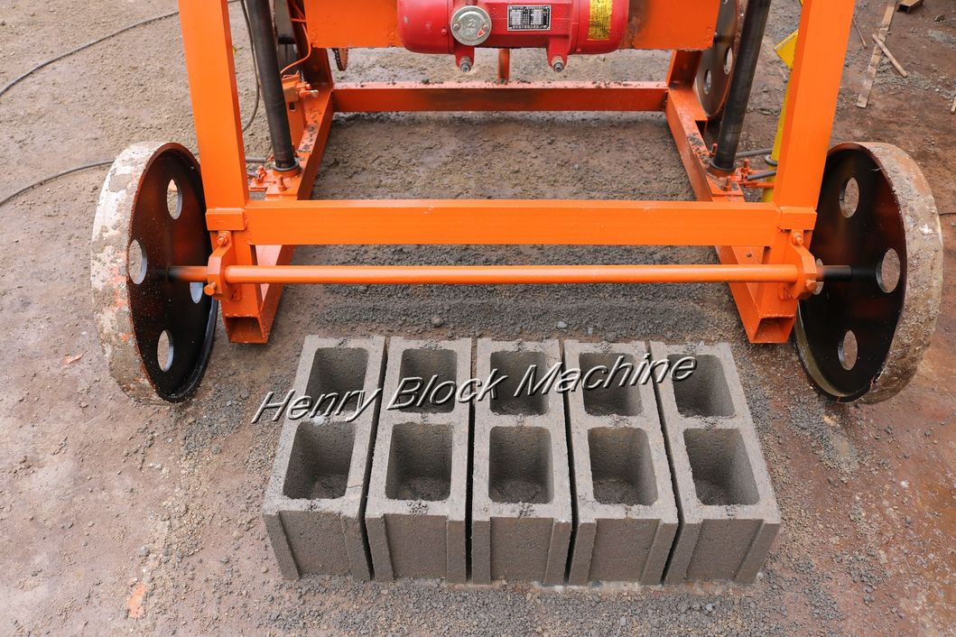 Qmy4-45 Lego Mobile Concrete Hollow Block Making Machine