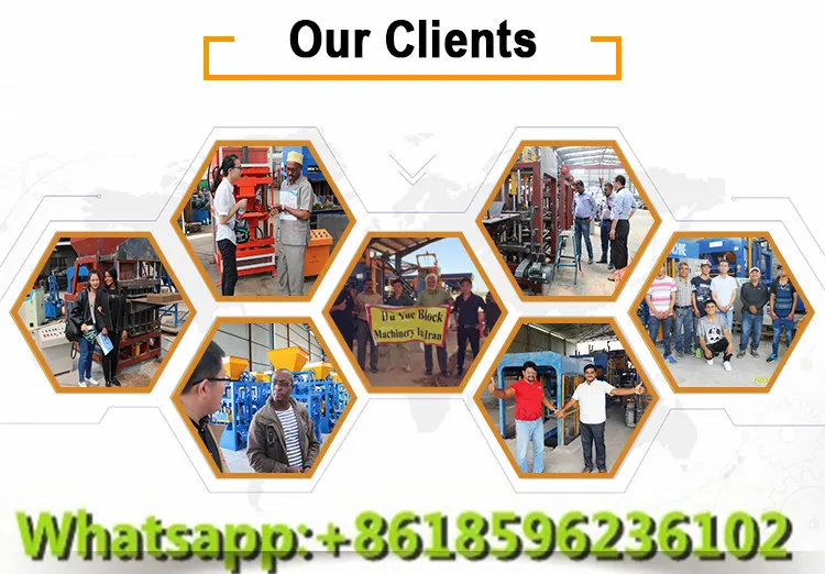 Qmy4-45 Paver Laying Machine Low Cost Bricks Making Machine