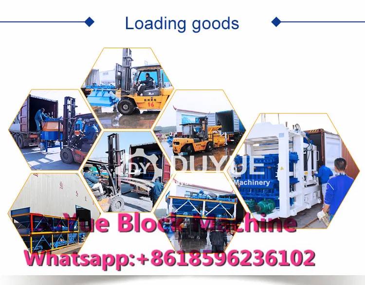 Qt10-15 Excellent Performance Brick Making Machine, Concrete Block Making Machine, Grass Paver Brick Machine Suit for Large Business