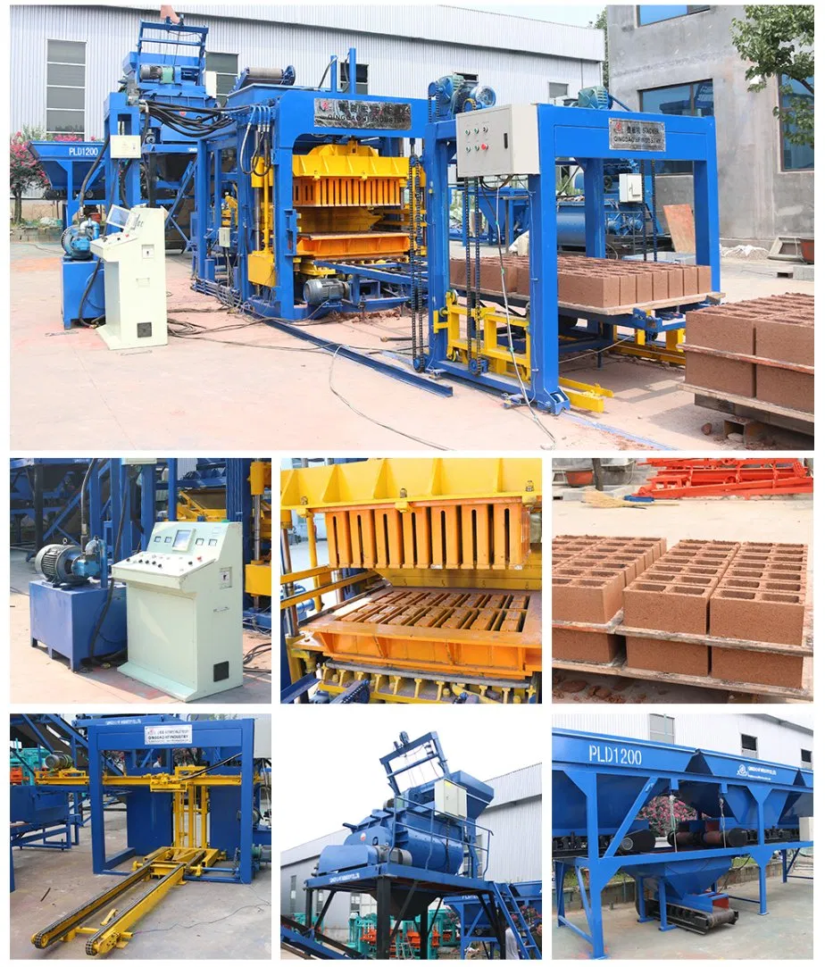Qt10-15 Hollow Brick Making Machine