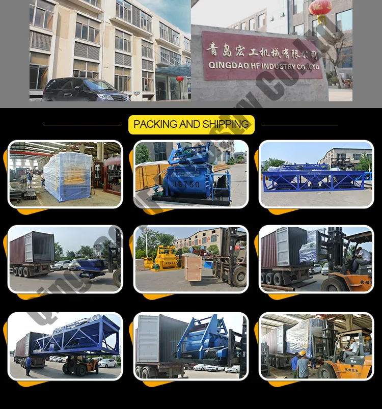 Qt15-15 Fully Automatic Block Making Machine Automatic Concrete Brick Making Machinery