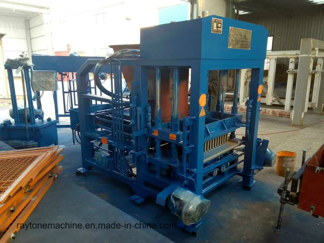 Qt4-18 Automatic Concrete Block Making Machine Cement Brick Machinery