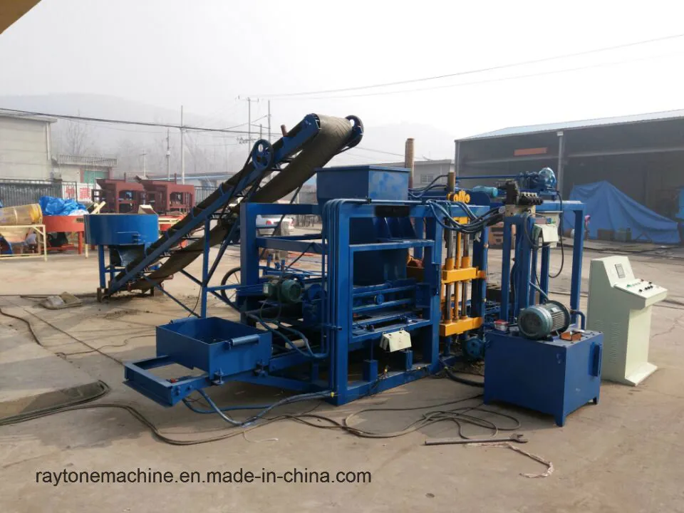 Qt4-18 Automatic Hydraulic Cement Concrete Hollow Block Paver Brick Making Machine