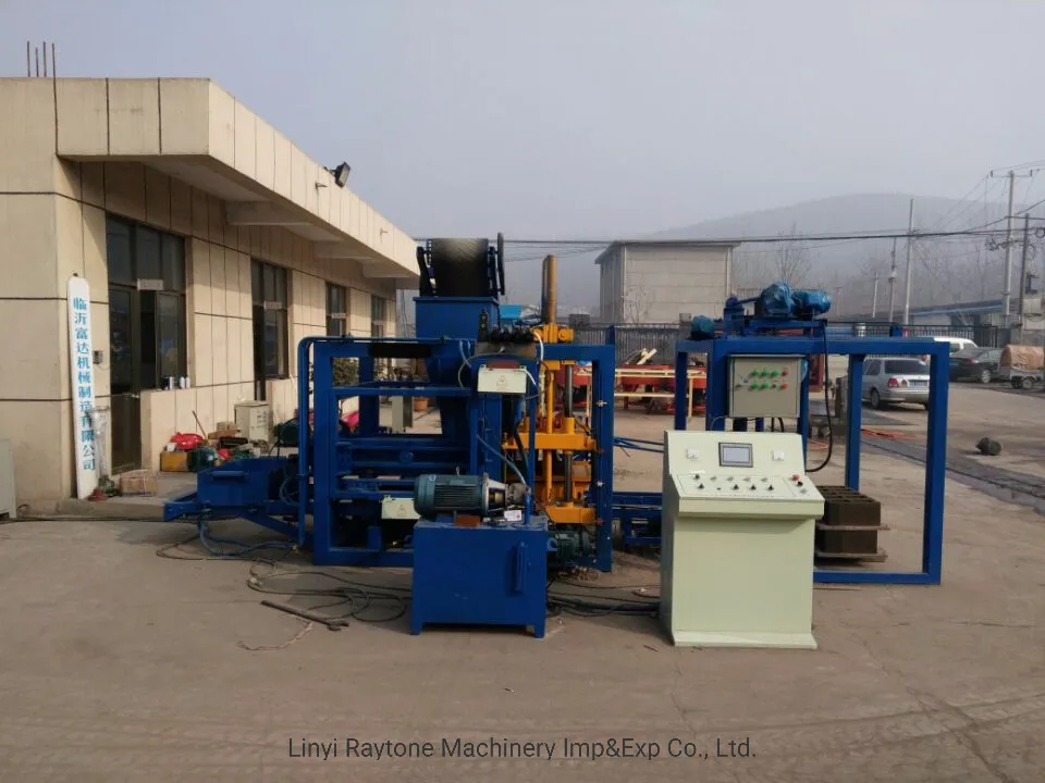 Qt4-18 Automatic Hydraulic Cement Concrete Hollow Block Paver Brick Making Machine