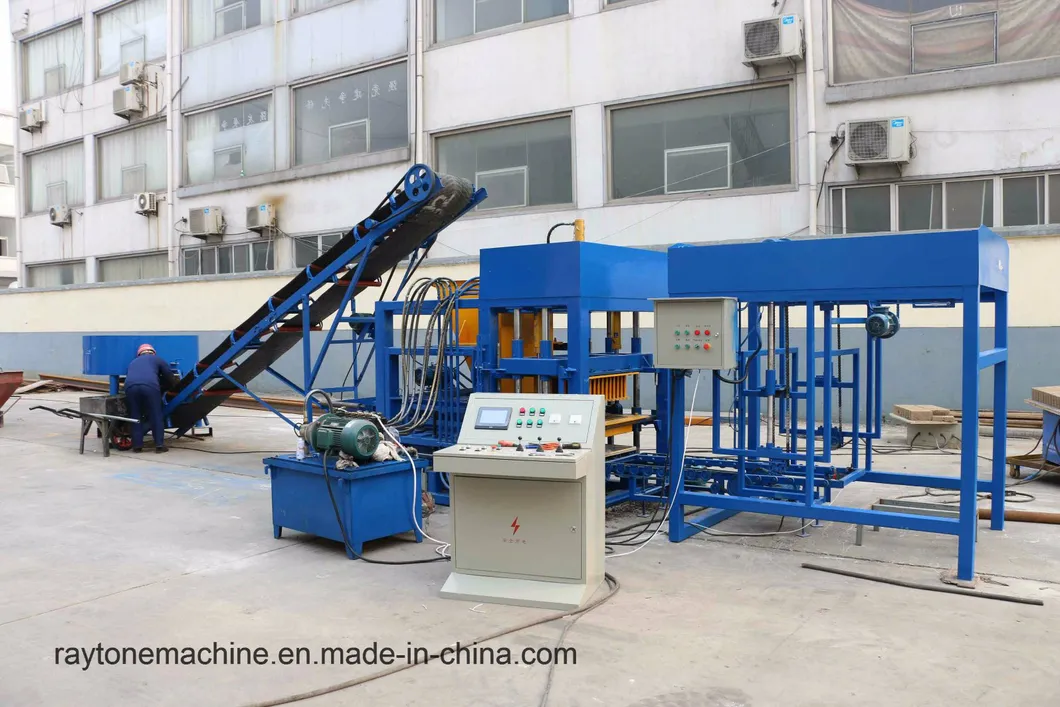 Qt4-18 Automatic Hydraulic Cement Concrete Hollow Block Paver Brick Making Machine