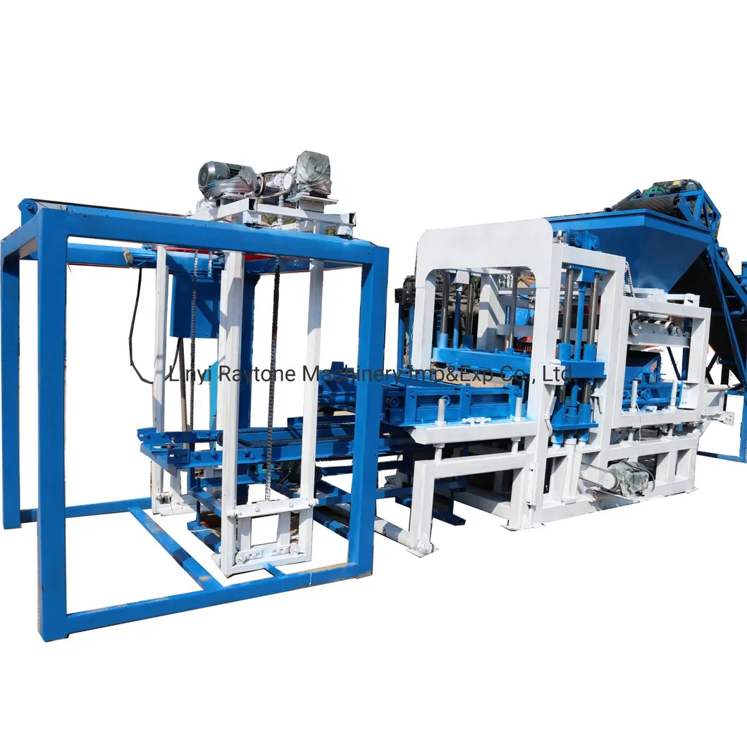 Qt4-18 Concrete Brick Cement Block Hollow Interlocking Brick Making Machine