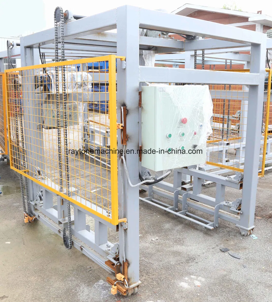 Qt4-18 Hydraulic Fully Automatic Block Making Machine Concrete Brick Machinery