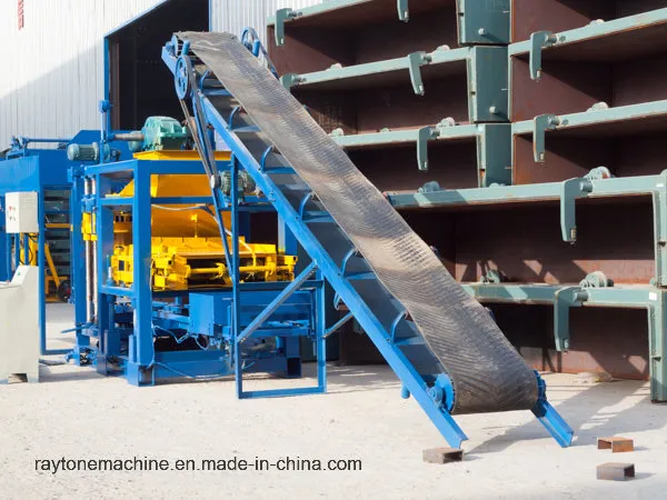 Qt4-18 Hydraulic Fully Automatic Block Making Machine Concrete Brick Machinery