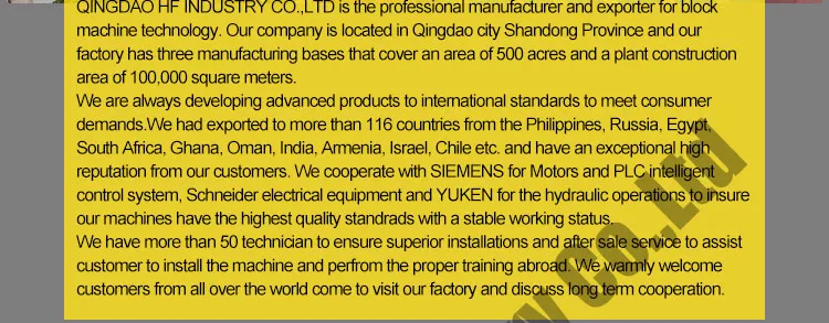 Qt4-20 PLC Control Hydraulic System Solid Concrete Block Making Machine Price