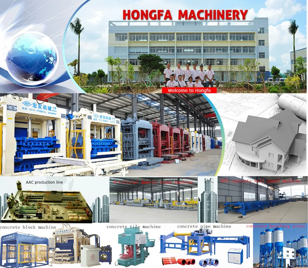 Qt4-20c Full Automatic Brick Making Machinery Block Machine