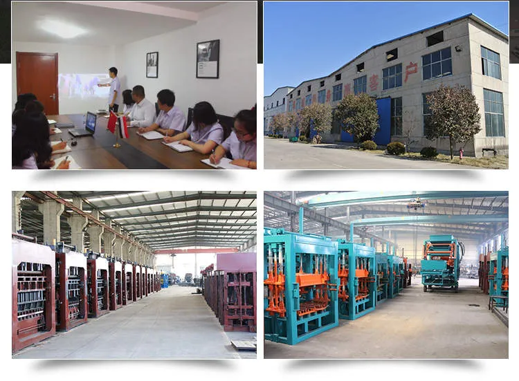Qt4-25 Automatic Concrete Brick Maker Machinery Block Making Machine Supplier in China