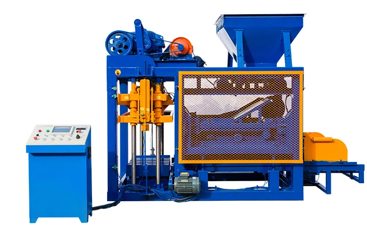 Qt4-25 Automatic Concrete Brick Maker Machinery Block Making Machine Supplier in China