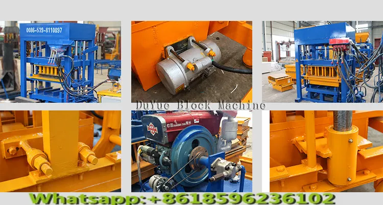 Qt4-30 Carefully Crafted Brick Making Machine, Hydraulic Block Making Machine, Concrete Block Machine, Cement Brick Machine