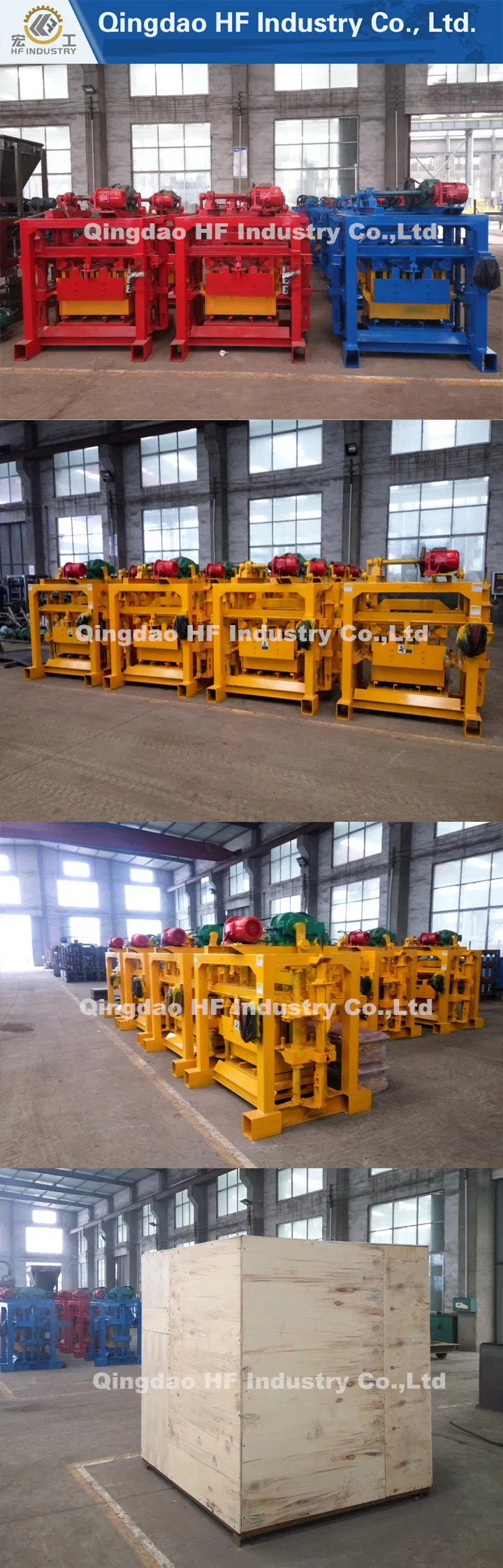 Qt4-40 Concrete Block Molding Making Machine for Sale in Florida Rwanda