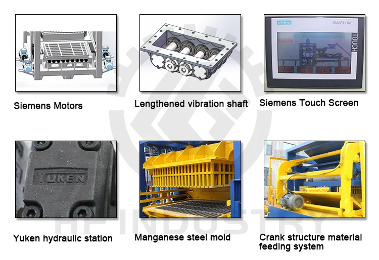 Qt5-15 Block Molding Machines Automatic Brick Making Machine for Sale