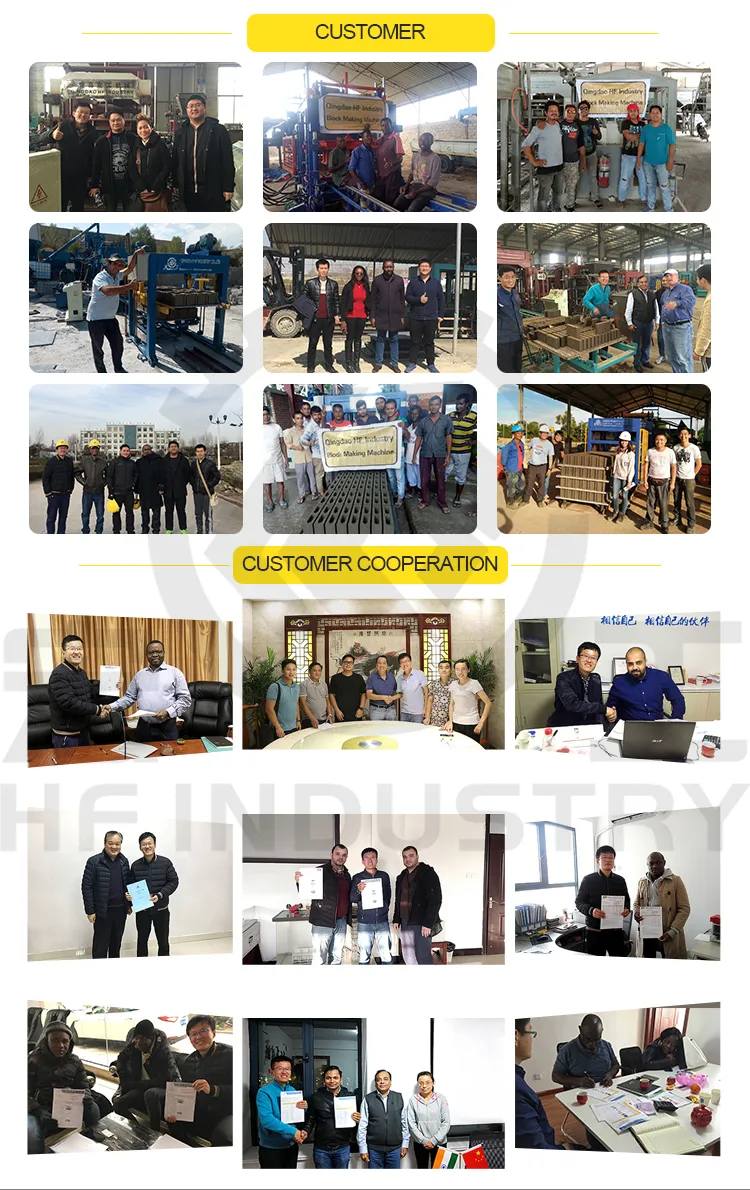 Qt5-15 Block Molding Machines Automatic Brick Making Machine for Sale
