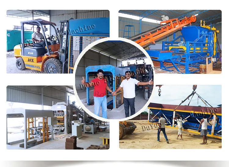 Qt5-15 Full Autoamtic Interlocking Block Making Machine