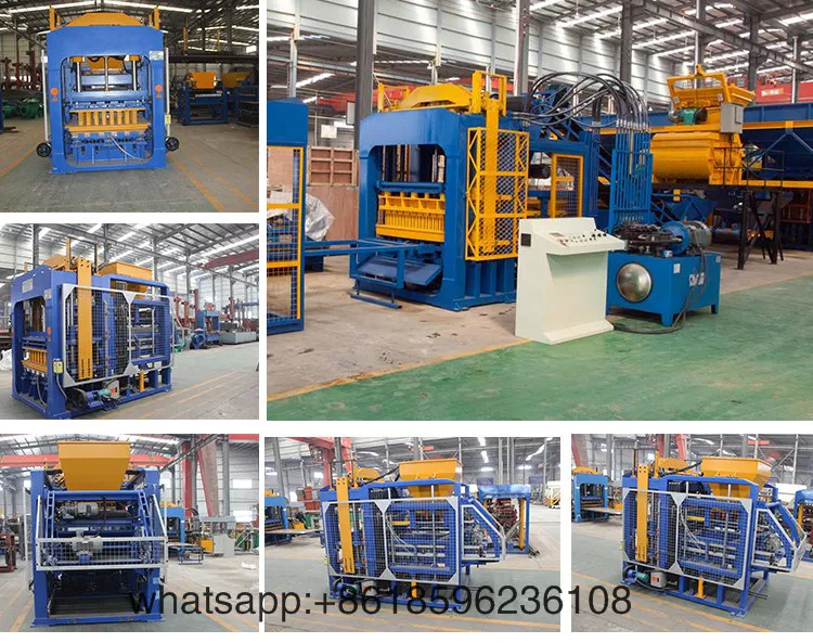 Qt5-15 Full Autoamtic Interlocking Block Making Machine