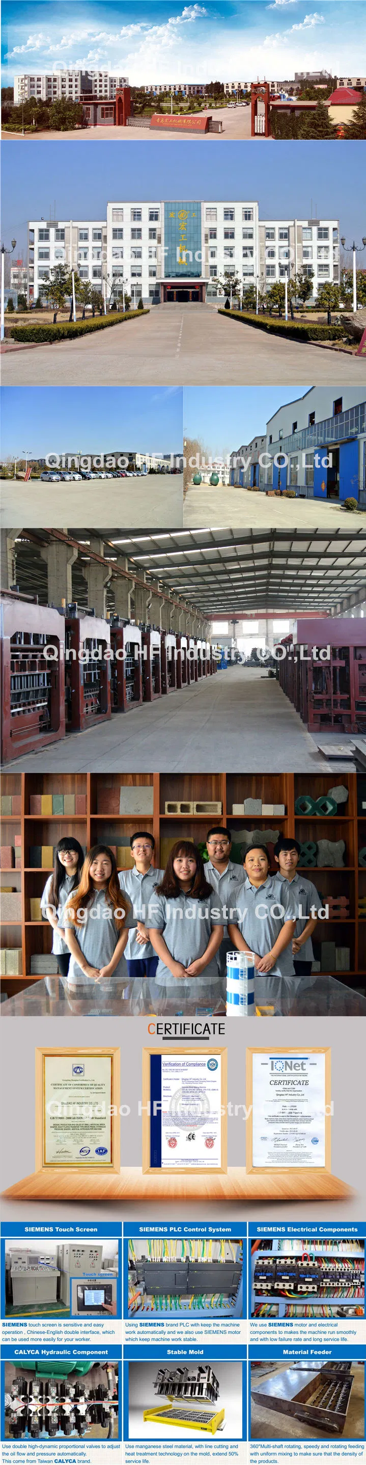 Qt6-15 Block Machine Good Price of Hydraulic Automatic Cement Brick Machine in Chile