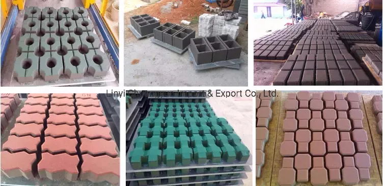 Qt6-15 Cement Block Machine for Sale / Automatic Hydraulic Fly Ash Brick Making Machine