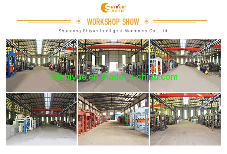 Qt6-15 Fully Automatic Hydraulic Concrete Hollow/Paving/Solid/Curbstone/Paver/Porous Block/Brick Making Machine